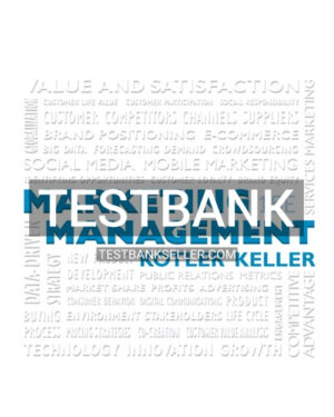 Test Bank for Marketing Management 15th Edition Kotler