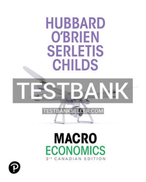 Test Bank for Macroeconomics 3rd Canadian Edition OBrien