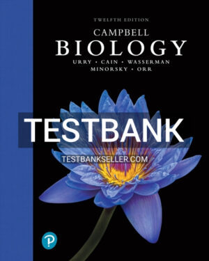 Test Bank for Campbell Biology 12th Edition Urry