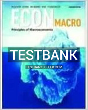 Test Bank for ECON Macro 1st Canadian Edition McEachern