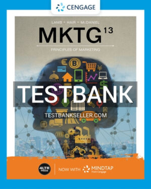 Test Bank for MKTG 13th Edition Lamb