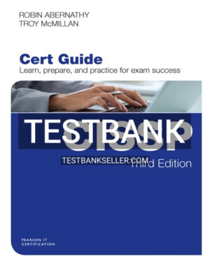 Test Bank for CISSP Cert Guide 3rd Edition Abernathy