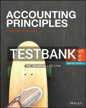 Test Bank for Accounting Principles 13th Edition Weygandt