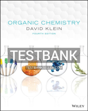 Test Bank for Organic Chemistry 4th Edition Klein