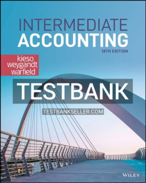 Test Bank for Intermediate Accounting 18th Edition Kieso