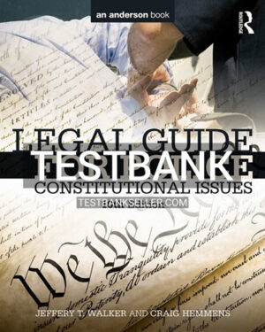Test Bank for Legal Guide for Police 10th Edition Walker