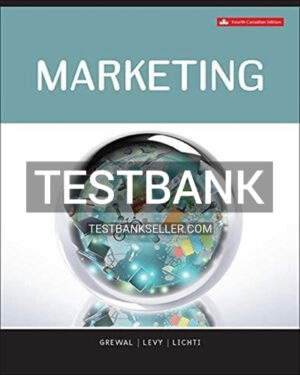Test Bank for Marketing 4th Canadian Edition Grewal