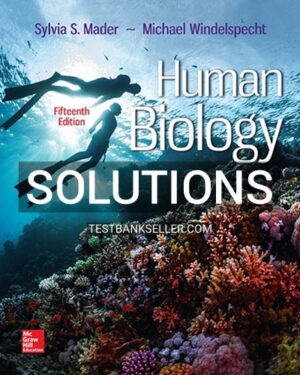 Solutions Manual for Human Biology 15th Edition Mader