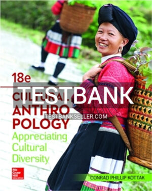 Test Bank for Cultural Anthropology 18th Edition Kottak