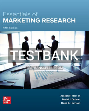 Test Bank for Essentials of Marketing Research 5th Edition Hair