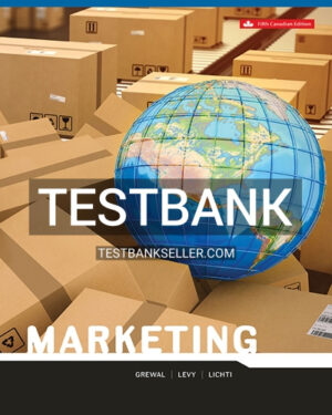 Test Bank for Marketing 5th Canadian Edition Grewal