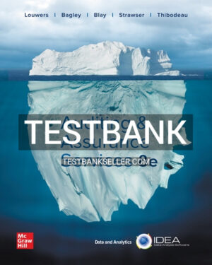 Test Bank for Auditing and Assurance Services 8th Edition Louwers
