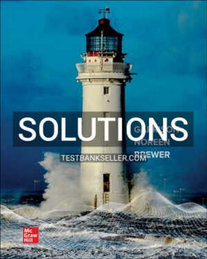 Solutions Manual for Managerial Accounting 18th Edition Garrison