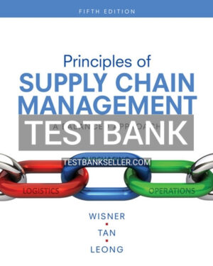 Test Bank for Principles of Supply Chain Management 5th Edition Wisner