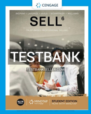 Test Bank for SELL 6th Edition Ingram