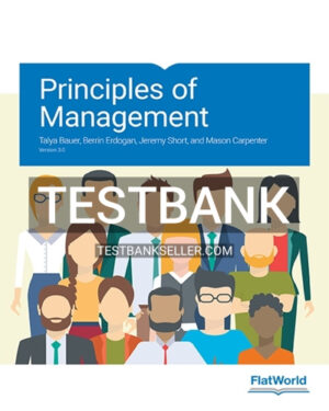 Test Bank for Principles of Management Version 3 0 3rd Edition Bauer