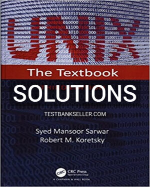 Solutions Manual for UNIX The Textbook 3rd Edition Sarwar