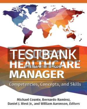 Test Bank for The Global Healthcare Manager Competencies Concepts and Skills 1st Edition Counte